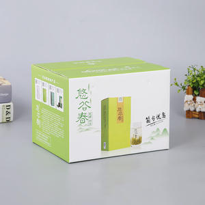 绿茶手提包装盒